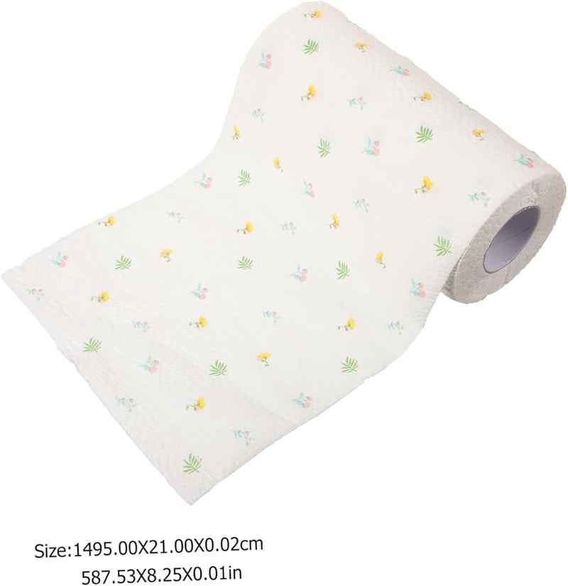 مناشف ورقية مطبوعة للمطبخ عالية الامتصاص للمطاعم والتنظيف المنزلي مريحة للاستخدام اليومي - Image 2